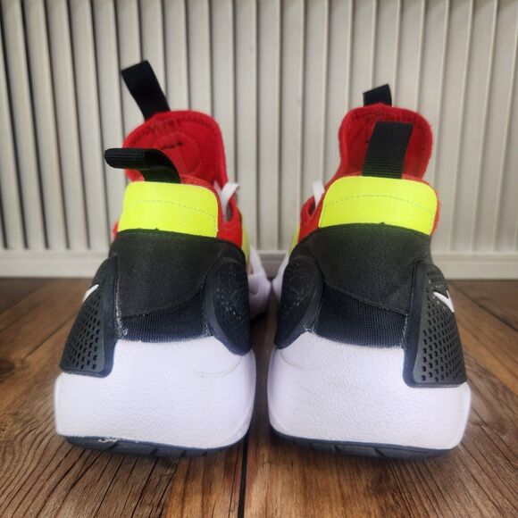 Nike Huarache Edge TXT Mens Size 12 White Red Colorful Running Shoes A01697-100 - Picture 4 of 9